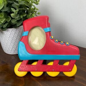 Retro Inline Roller Skate Rollerblade Photo Frame  2"x3"